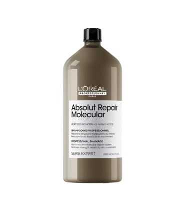 Shampoo L'Oreal Professionnel Absolut Repair Molecular, 1500ml per ristrutturare i capelli danneggiati