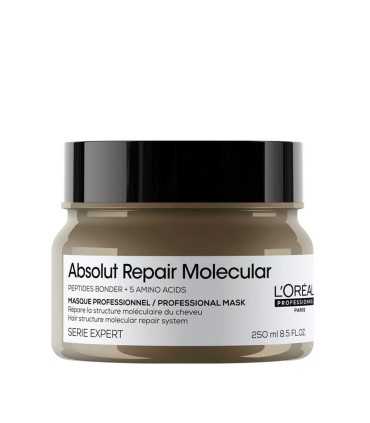 Mascarilla molecular L'Oreal Absolut Repair para la restauración del cabello dañado, 250 ml