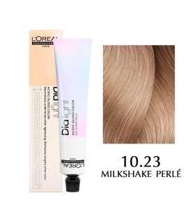 L'Oreal Professionnel Dia Light Hair Dye, Color: 10.23 - Milkshake Light Pearlescent Gold