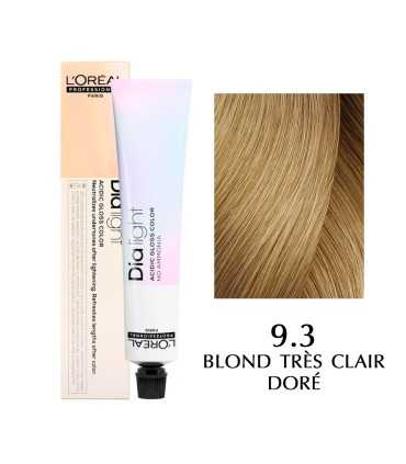 L'Oreal Professionnel Dia Light Tintura per capelli, Colore: 9.3 - Beige frullato