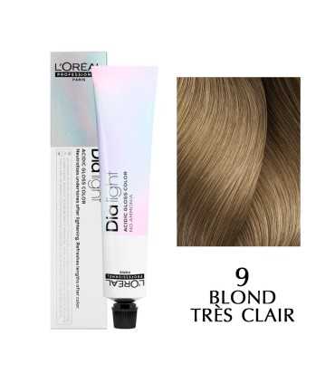 L'Oreal Professionnel Dia Light Tintura per capelli, Colore: 9 - biondo molto chiaro
