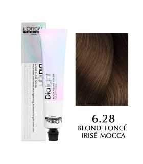 Tinte L'Oreal Professionnel Dia Light, Color: 6.28 - Rubio Oscuro Nacarado Moca