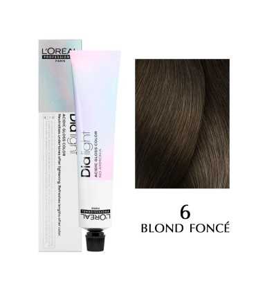 Краска для волос L'Oreal Professionnel Dia Light, Цвет: 6 — темный блондин