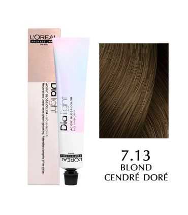 Tinte L'Oreal Professionnel Dia Light, Color: 7.13 - rubio ceniza-dorado