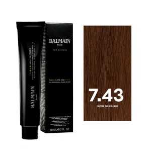 Balmain Couleurs Couture hair dye. Shade 7.43 Copper Gold Blonde - 60ml
