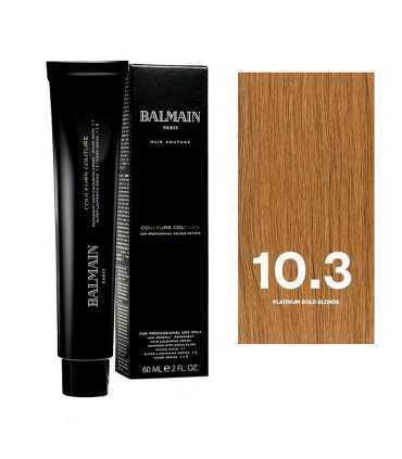 Краска для волос Balmain Couleurs Couture. Оттенок 10.3 Platinum Gold Blonde - 60ml