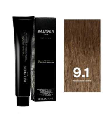 Balmain Couleurs Couture hair dye. Shade 9.1 Very Light Ash Blonde - 60ml