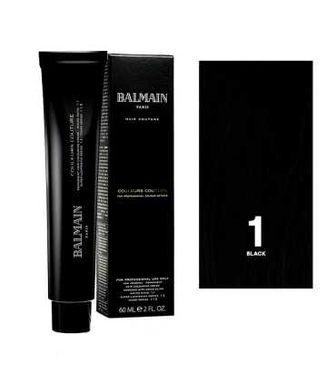 Balmain Couleurs Couture Natural hair dye. Shade 1 Black - 60ml