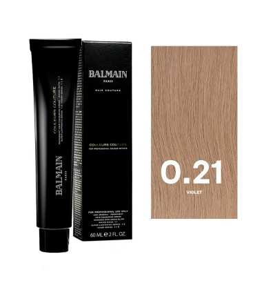 Краска для волос Balmain Couleurs Couture. Оттенок Toner 0.21 Violet - 60ml