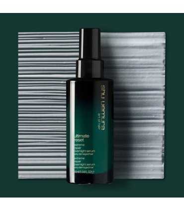 Текстура сыворотки Shu Uemura Ultimate Reset overnight hair serum